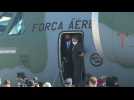 Brazil's Bolsonaro, Temer inspect plane headed to Lebanon - Label : AFPTV - First images - Category : News
