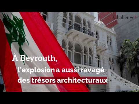 À Beyrouth, l'explosion a aussi ravagé des trésors architecturaux