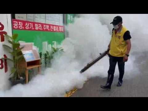 Disinfection operation continues in Seoul