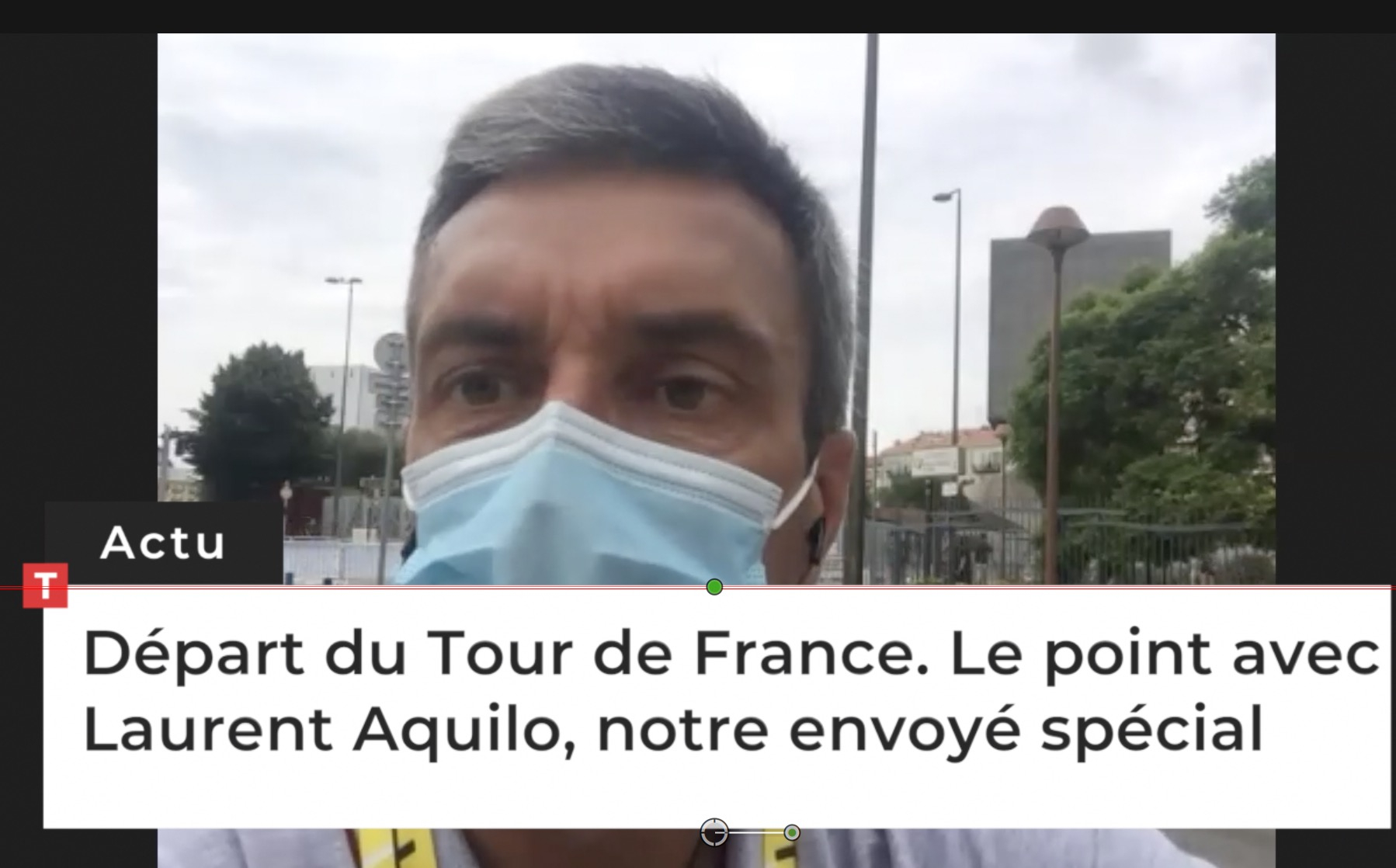 Départ du Tour de France. Le point avec Laurent Aquilo, notre envoyé spécial  (Le Télégramme)