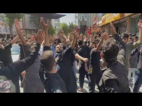 Shiite Muslims commemorate Ashura in Istanbul