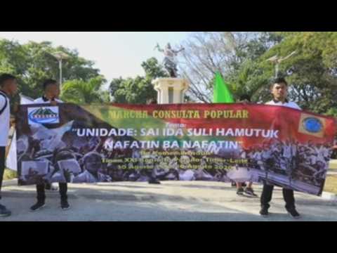 East Timor celebrates 21st anniversary of independence referendum