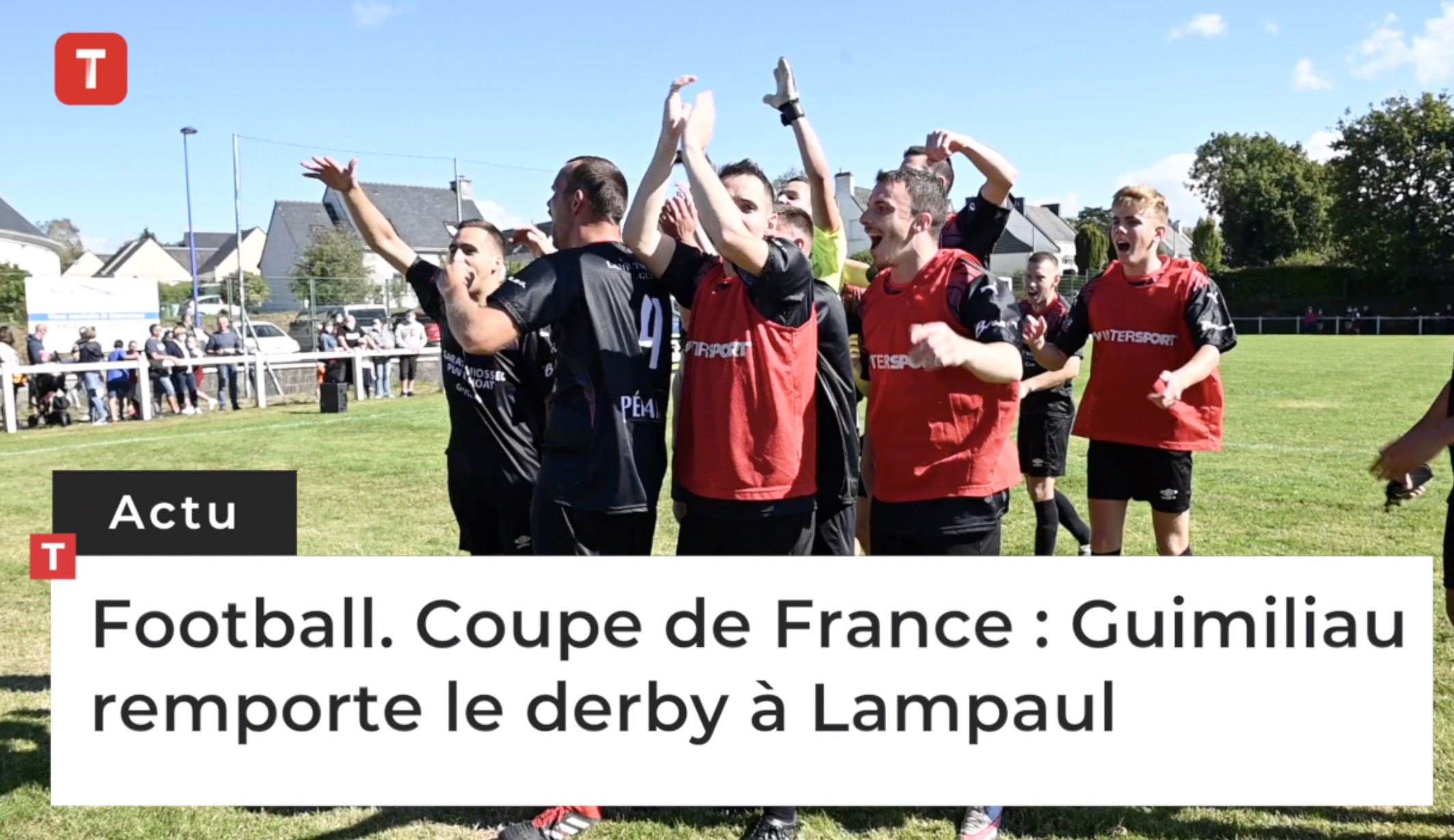 Football. Coupe de France : Guimiliau remporte le derby à Lampaul  (Le Télégramme)