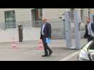 Michel Platini arrives for FIFA corruption hearings in Bern