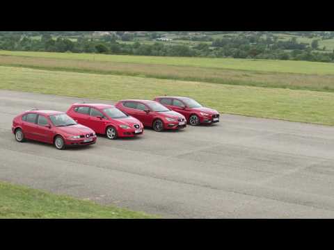 Seat Leon - Four generations roaring at the same time