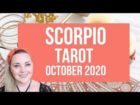 Scorpio Tarot October 2020 