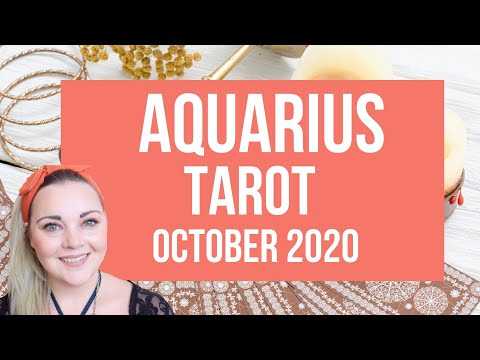 Aquarius Tarot October 2020 