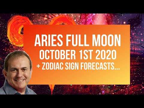 Aries Full Moon October 2020 + Zodiac Forecasts 