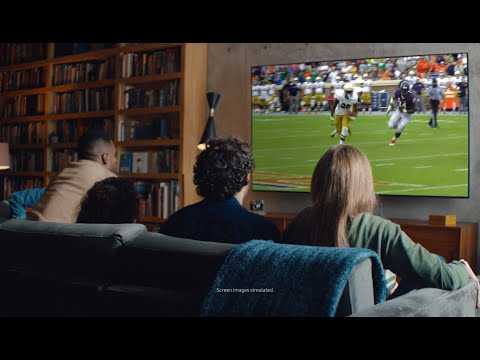 QLED TV: Big Game, Bigger Screen | Samsung