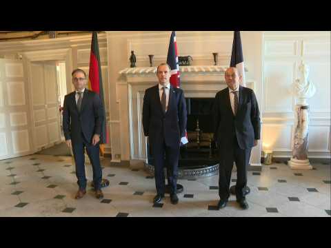 British, French and German Foreign ministers meet in Chevening
