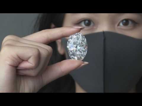 Rare 102-carat diamond to be offered at auction