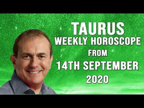 Taurus Weekly Horoscope from 14th September 2020
