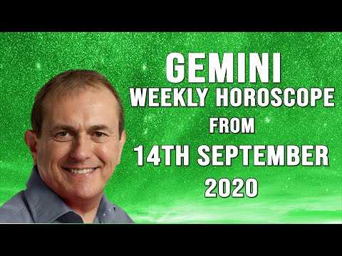 Gemini Weekly Horoscope from 14th September 2020