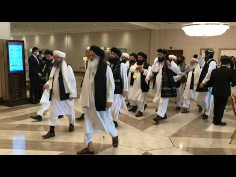 Qatar: Taliban delegation arrives for peace talks with Afghan government