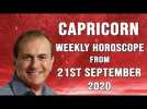 Capricorn Weekly Horoscope from 21st September 2020