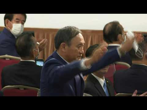 Japan ruling party elects Yoshihide Suga as PM successor