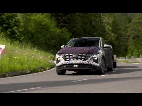 All-new Hyundai Tucson Trailer Testing Großglockner Austria