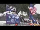 Caravan of people show support for Trump's reelection in Miami
