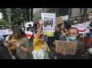 Activists protest in Kiev against Lukashenko