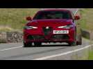 The new Alfa Romeo Giulia Driving video in UK