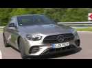 The new Mercedes-Benz E 300 e 4MATIC in mojave silver Driving Video