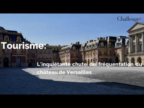 Tourisme: l'inquiétante chute de fréquentation du château de Versailles