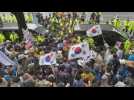 Protesters in Seoul demand president Moon Jae-in to step down