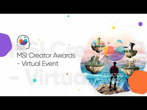 Highlights of Creator Awards Virtual Event | MSI