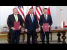 Pompeo and Polish Defence Minister sign agreement on enhanced defence cooperation