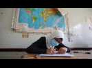 Yemenis take final exams after five months of closed schools
