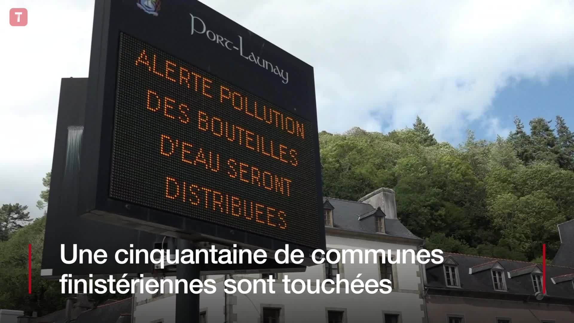 Finistère. 50 communes touchées par la pollution de l'Aulne (Le Télégramme)