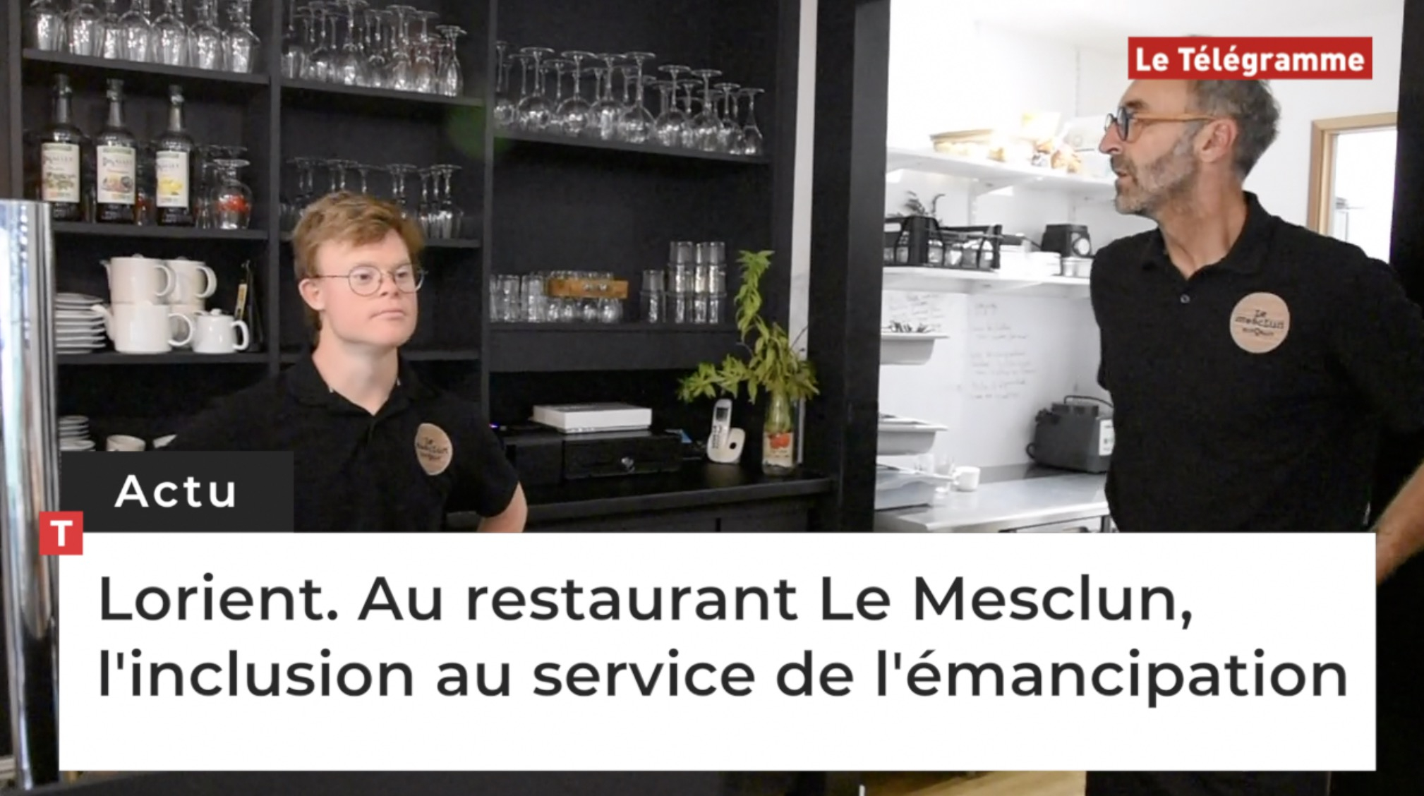 Lorient. Au restaurant Le Mesclun, l'inclusion au service de l'émancipation (Le Télégramme)