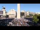 Argentines protest against government measures amid pandemic