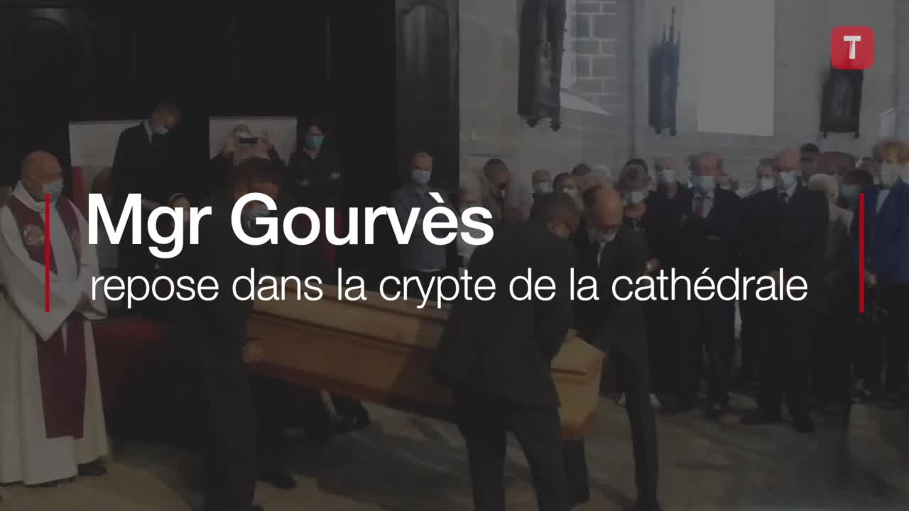Vannes : Mgr Gourvès, évêque émérite, repose dans la crypte de la cathédrale (Le Télégramme)