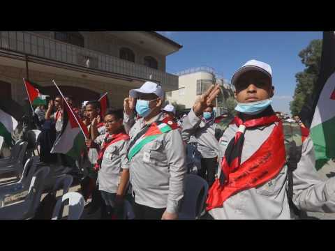 Palestinians protest in West Bank against Israel-UAE deal