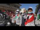 Palestinians protest in West Bank against Israel-UAE deal