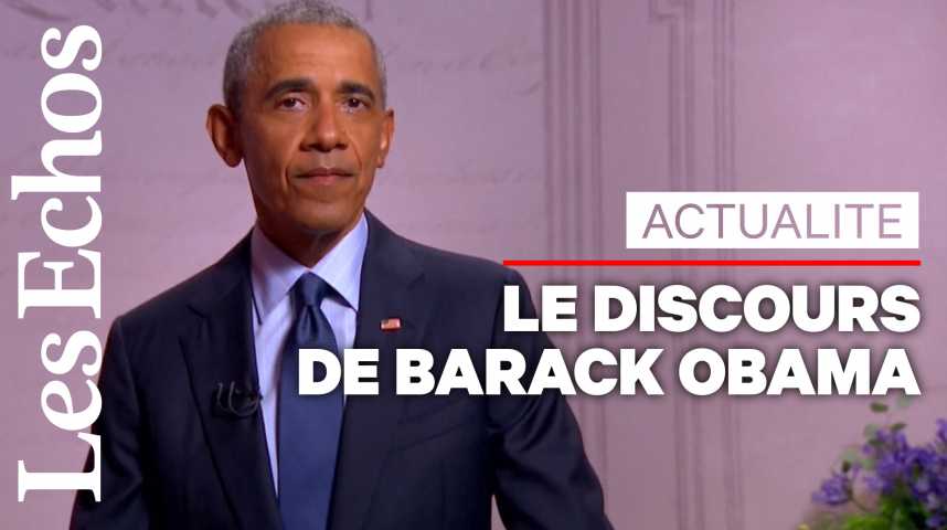 Illustration pour la vidéo Barack Obama : « Donald Trump a occupé la fonction présidentielle comme une émission de télé-réalité »