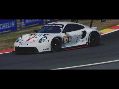 WEC - Porsche wins the turbulent Le Mans rehearsal in Belgium
