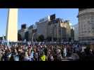 Thousands protest against lockdown, judicial reform in Argentina