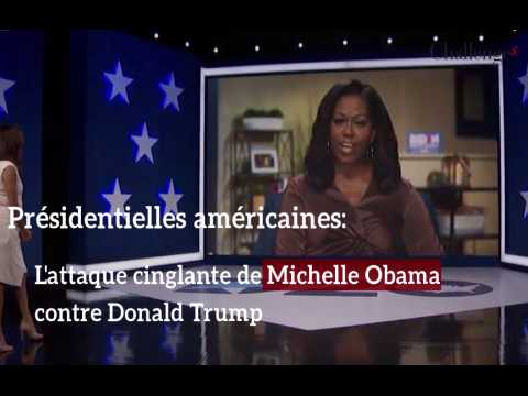 Présidentielles américaines: l'attaque cinglante de Michelle Obama contre Donald Trump