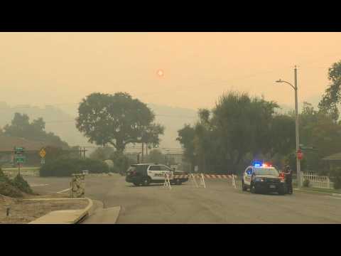 Sun rises over Arcadia where Bobcat fire spreads, posing new dangers