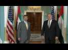 Pompeo meets UAE Foreign Minister at the State Department