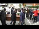 Funeral held for Colombian man who died in police custody