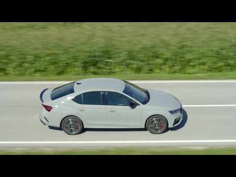 The new Skoda Octavia RS iV Driving Video