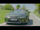 2020 Lexus LC Convertible Driving Video