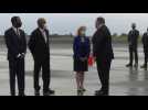 Pompeo greeted by officials as he lands in Guyana - Label : AFPTV - First images - Category : News