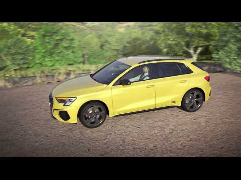 The new Audi S3 Sportback - adaptive suspension Animation