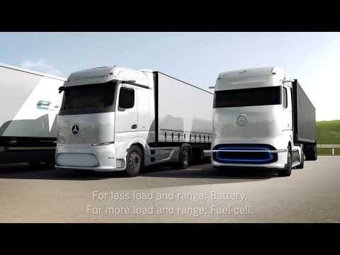 The Mercedes-Benz GenH2 Truck - How our CO2-neutral trucks complement one another