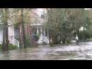 Flooded streets in Pensacola as Hurricane Sally dumps torrential amounts of rain