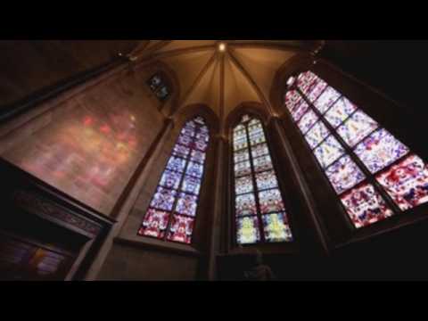 German artist Gerhard Richter donates three windows to Tholey Abbey